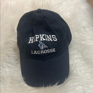John Hopkins Navy Blue Lacrosse Cap Hat  legacy